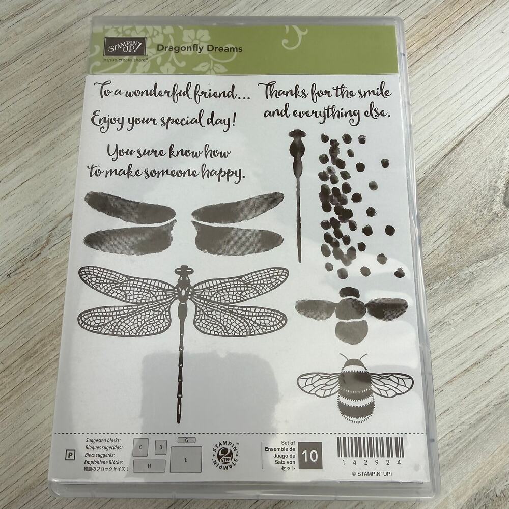 Stampin' Up! Dragonfly Dreams Stamp Set + Dies